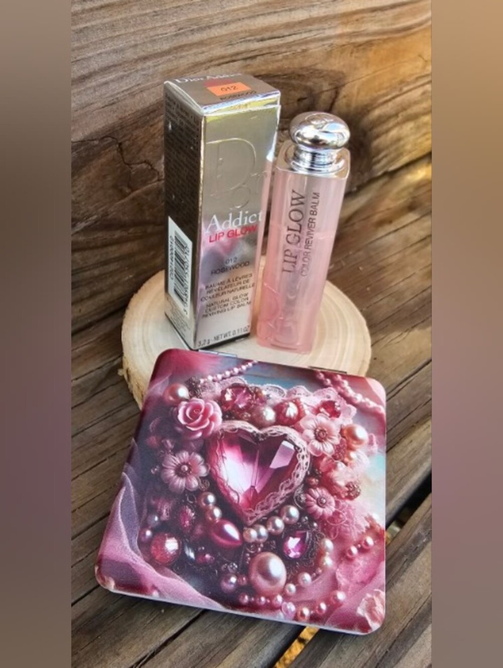 DIOR Womens ADDICT LIP GLOW Color Reviver  NWT with BONUS MIRROR NWT